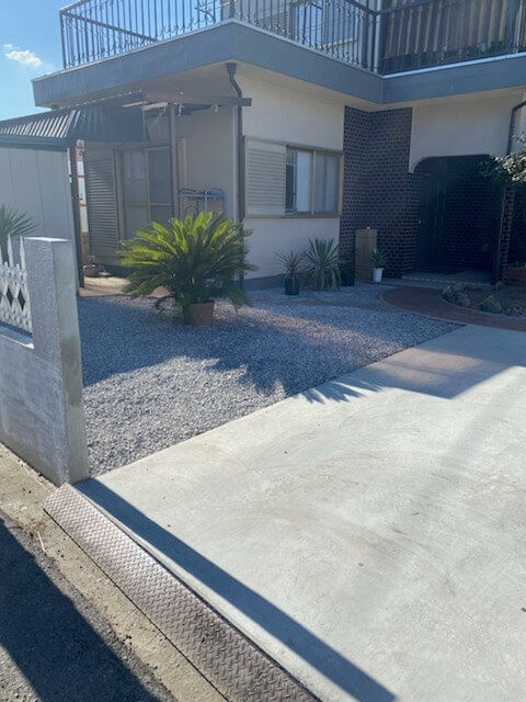 岡山県倉敷市佐藤様邸エクステリア工事3 岡山倉敷のエクステリア施工 外構工事なら岡山エクステリア王 公式